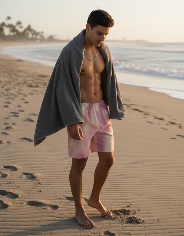 Men's Holographic Swim Trunks