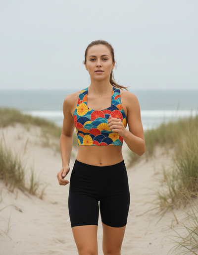 Hikari Longline Sports Bra longline sports bra