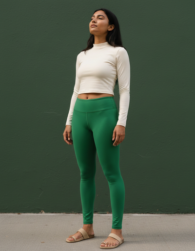 Green Leggings leggings