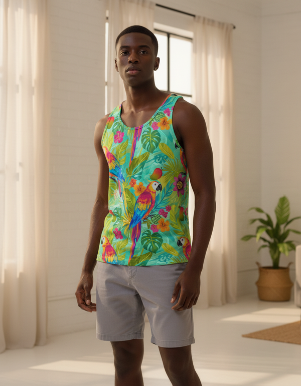 Men's Tropique tank tops