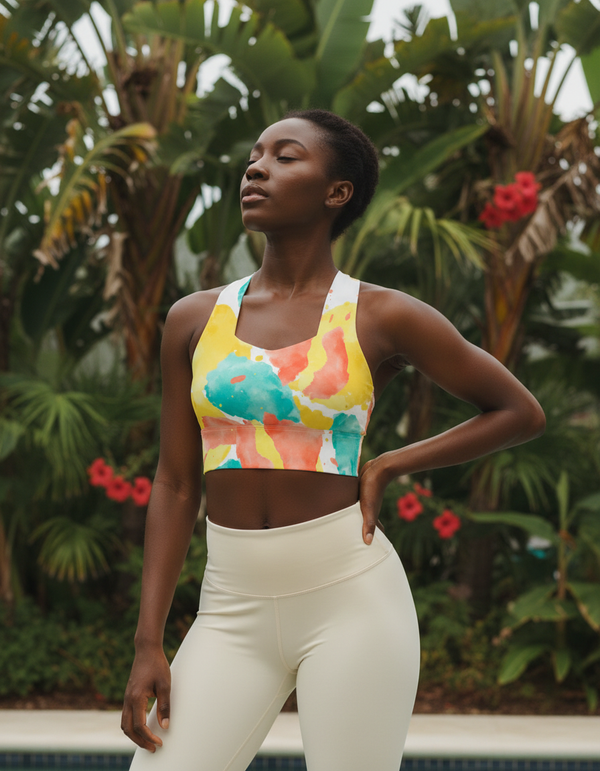 Aqua Sports Bra Longline classic sports bras