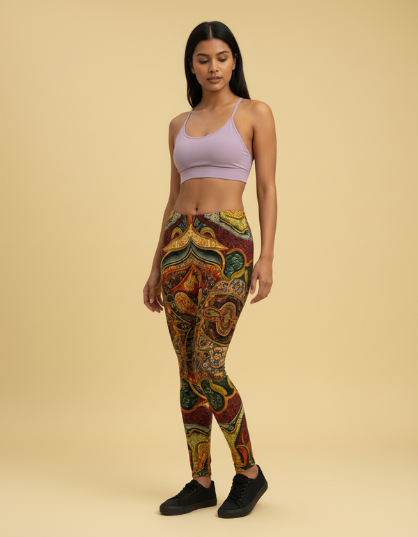 Woven Leggings Women's Leggings — Dripper