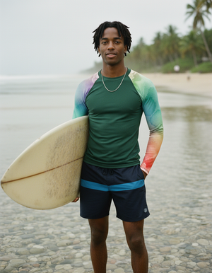 Men's Mosaic men's short-sleeve rashguards