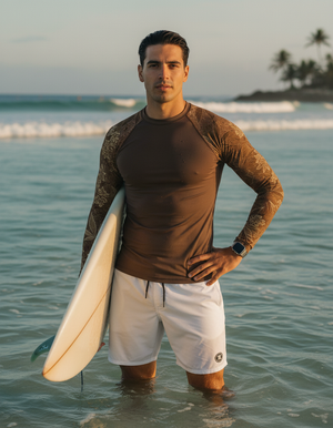 Coffee Bean Kumo Rash Guard Men's Rashguard — Dripper