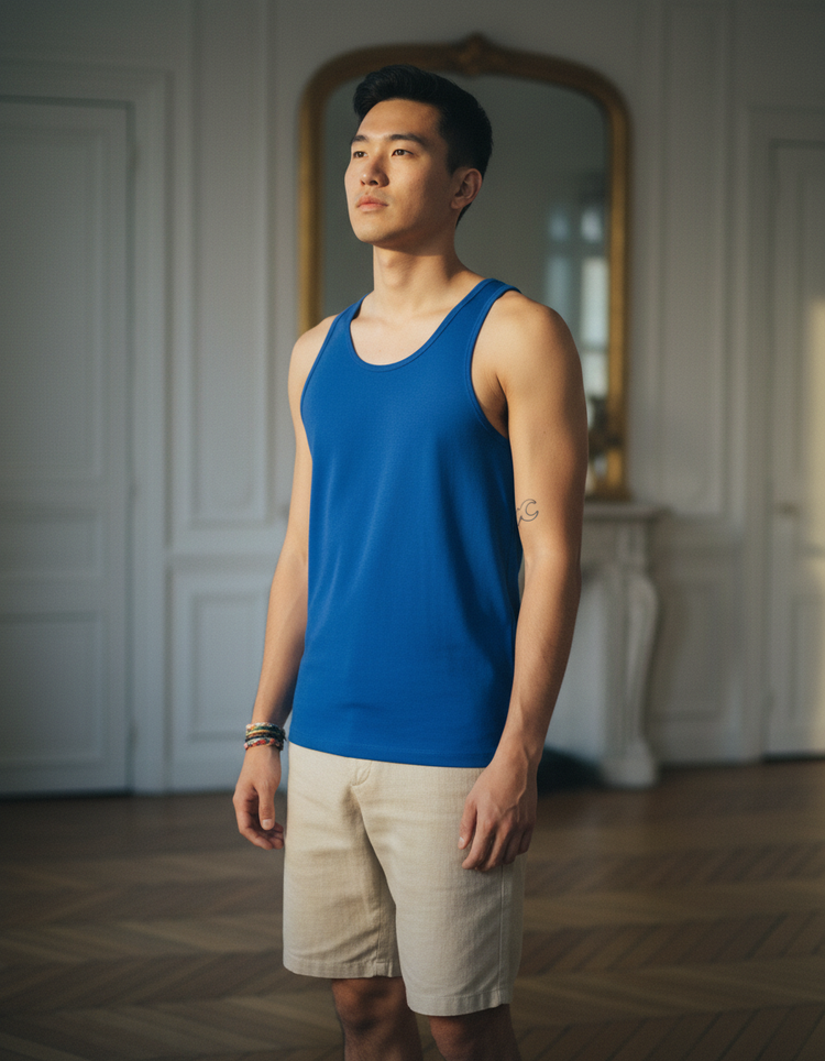 Cobalt Tank Top Men's Tank Top — Dripper
