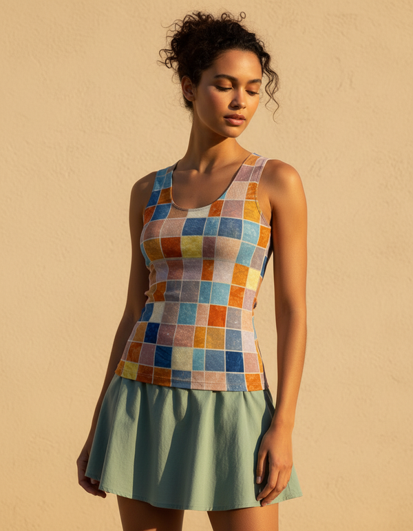 Kaleido Tank Top bikini — Dripper