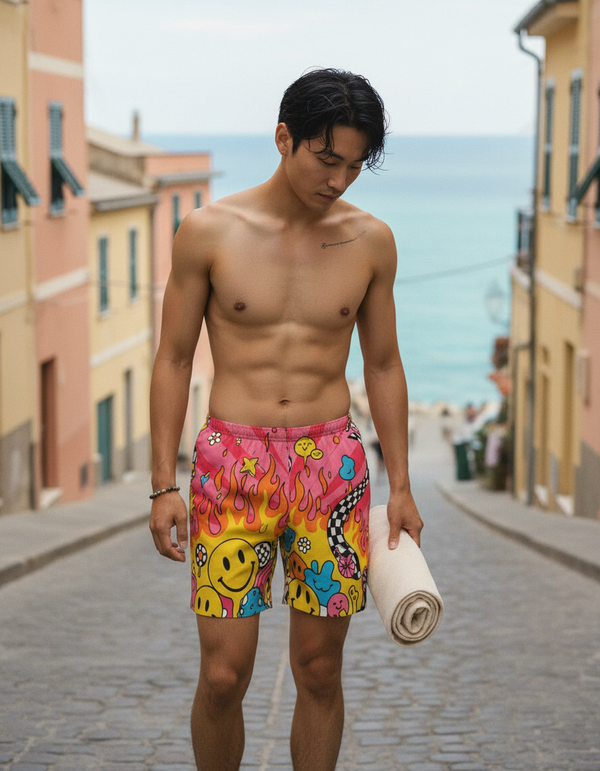 Men's Swim Trunks in Jolt