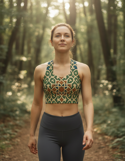 Zahara Longline Sports Bra longline sports bra