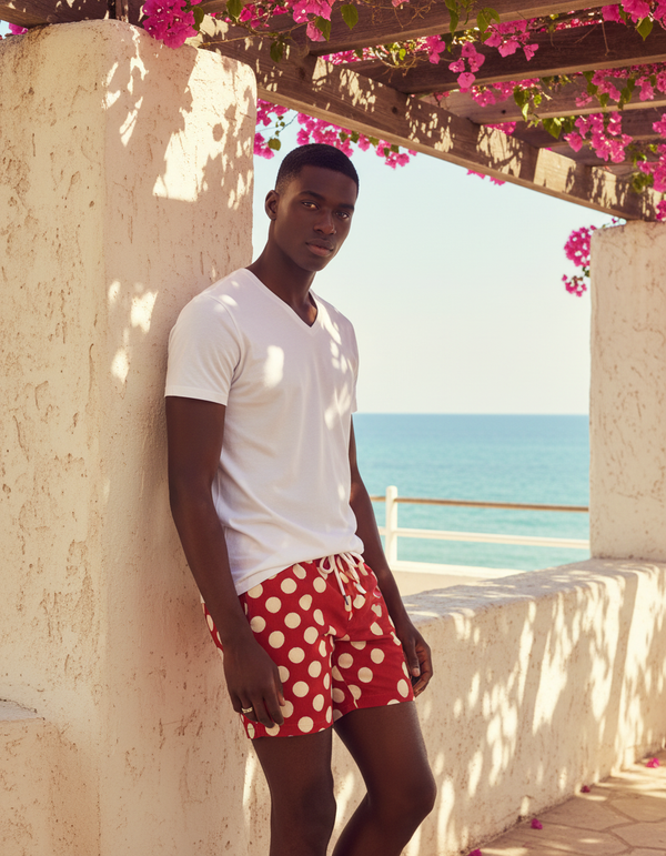 Kanoko men's swim trunks