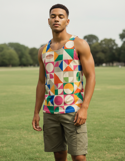 Men's Angora Kandinsky Tank Top tank top