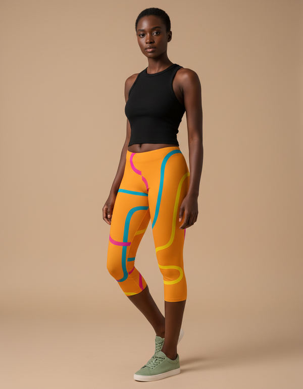 Zenith Capri Leggings Capri Leggings — Dripper
