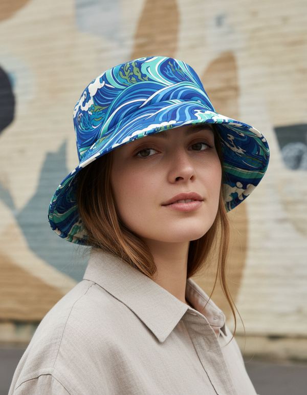 Ocean Collection bucket hats