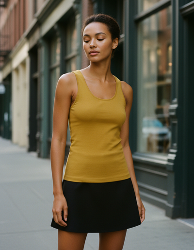 Women's Mustard Tank Top tank top