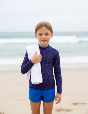 Kids Rhodonite Chord kids rashguards