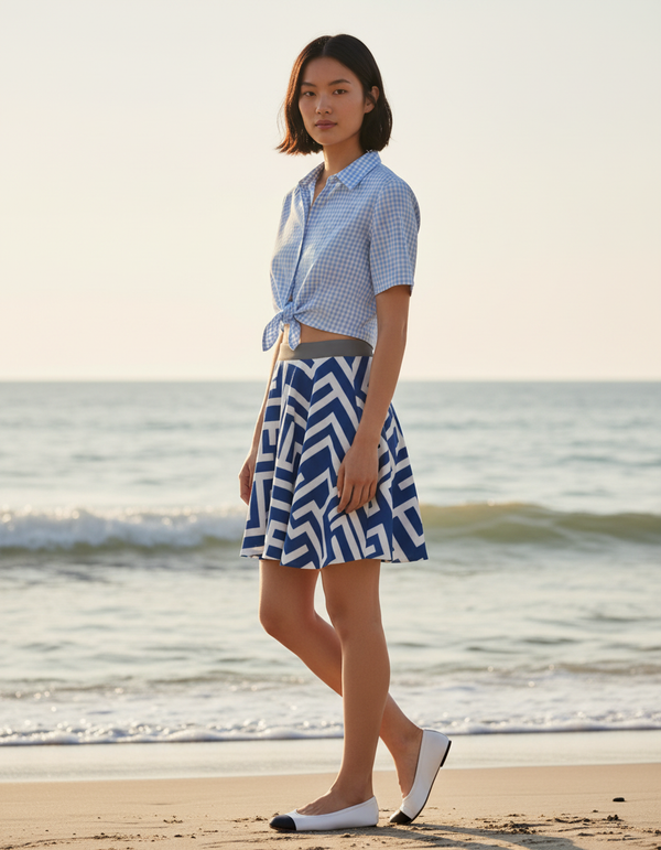 Greek Collection skater skirts