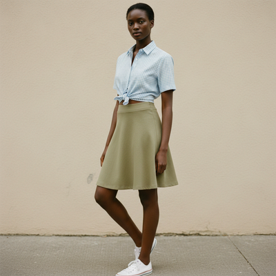 Hemp Skater Skirt skater skirt