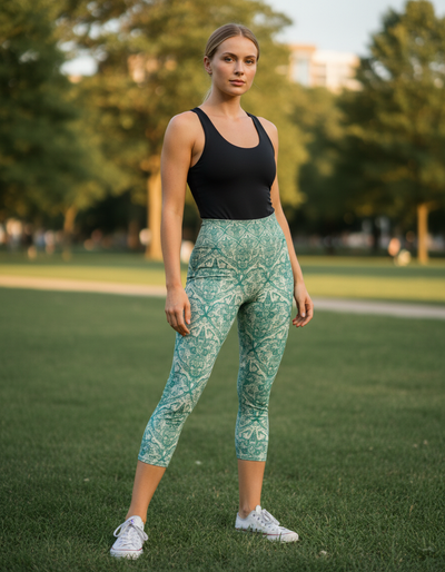 Alexandrite Kumo Capri Yoga Leggings capri yoga leggings