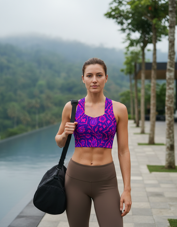 Bosphorus longline sports bras