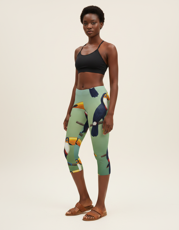Tropica Capri Leggings Capri Leggings — Dripper