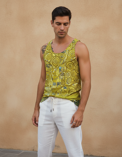 Men's Lime Aether Tank Top tank top