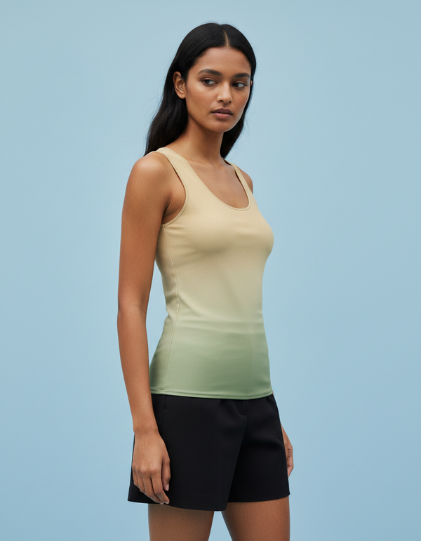 Tank Top in Sycamore Prism