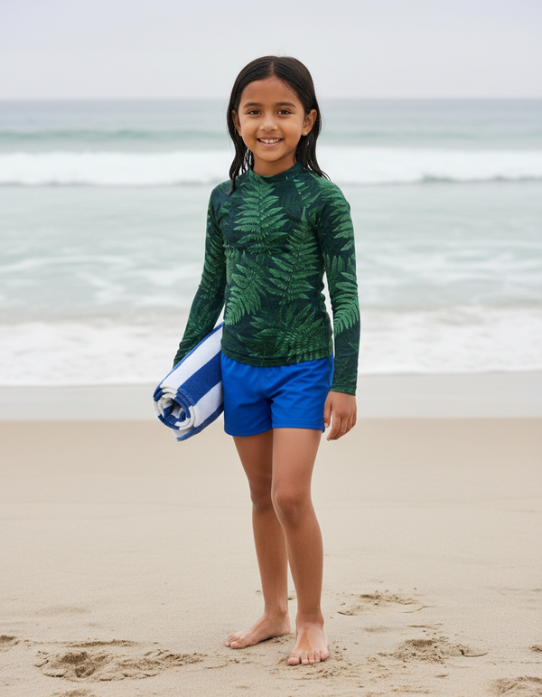 Kids Fern Rash Guard