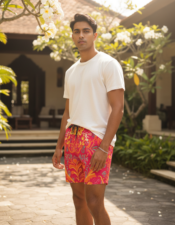 Vivid Wave Vibrante Swim Trunks