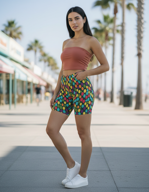 Women's YUV Color Space Short Shorts