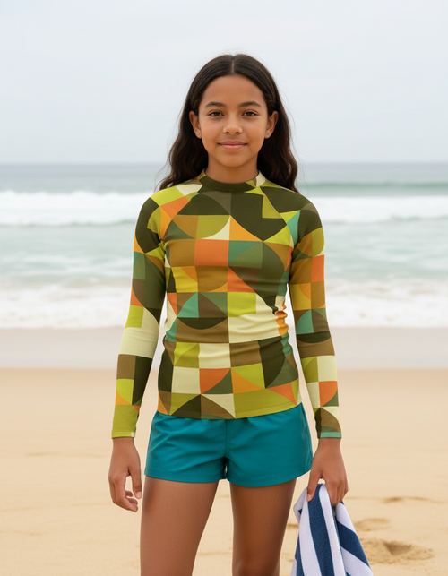 Youth Acacia Dwell youth rashguards