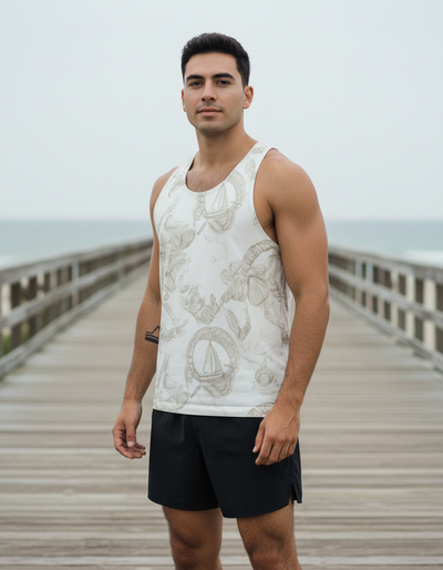 Men's White Onyx Harbor Tank Top tank top