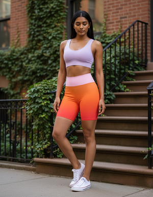 Celestia Yoga Shorts Yoga Shorts — Dripper