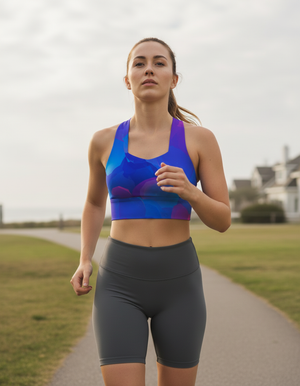 Frost Longline Sports Bra Longline Sports Bra — Dripper
