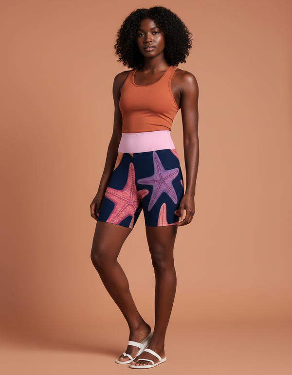 Starfish Collection yoga shorts