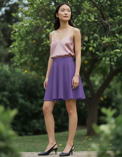 Ultra Violet Skater Skirt skater skirt