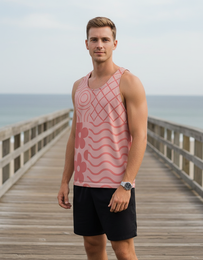 Men's Angora Petal Tank Top tank top