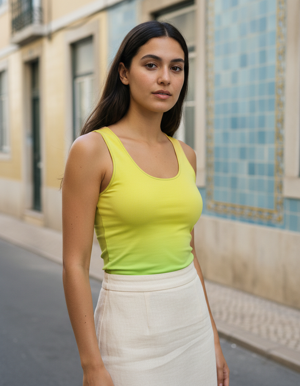 Tank Top in Acacia Prism