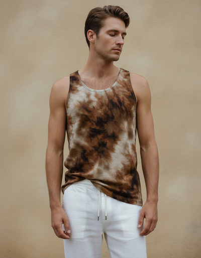 Men's Coffee Bean Eclipse Tank Top tank top
