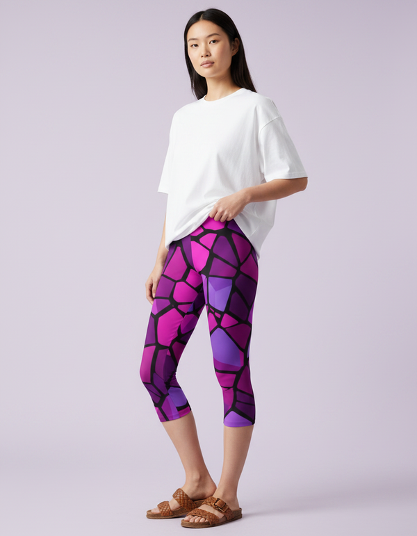 Eclipse Capri Leggings Capri Leggings — Dripper
