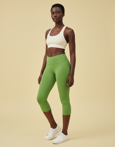 Greenery Capri Leggings capri leggings