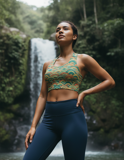 Kaze Longline Sports Bra longline sports bra