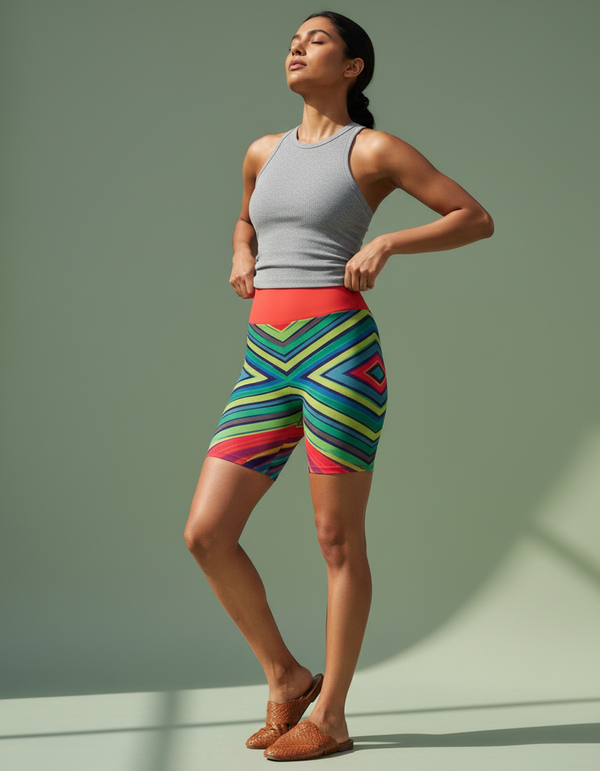 Yoga Shorts in Pulse