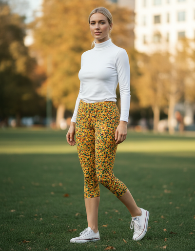 Runway Emerald Sumi Capri Leggings capri leggings