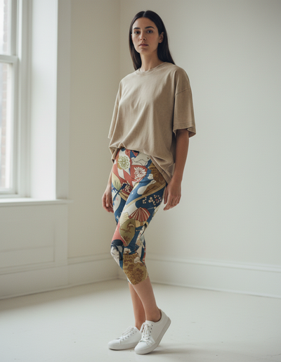 Coral Mizuki Capri Leggings capri leggings