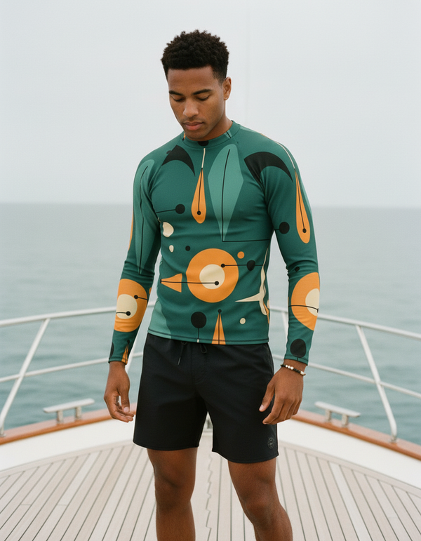 Rashguard in Alexandrite Echo