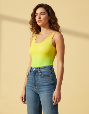 Vivid Geometry Prism Tank Top