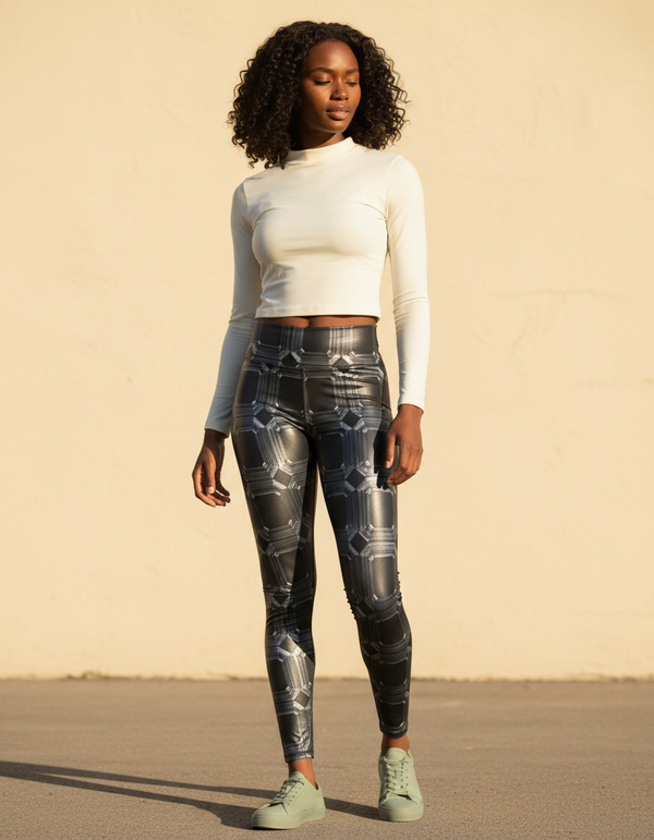 Pixel Leggings Women's Leggings — Dripper