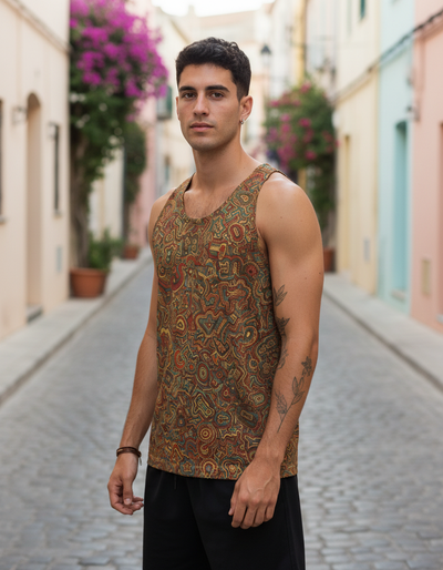 Men's Amber Haze Zephyr Tank Top tank top