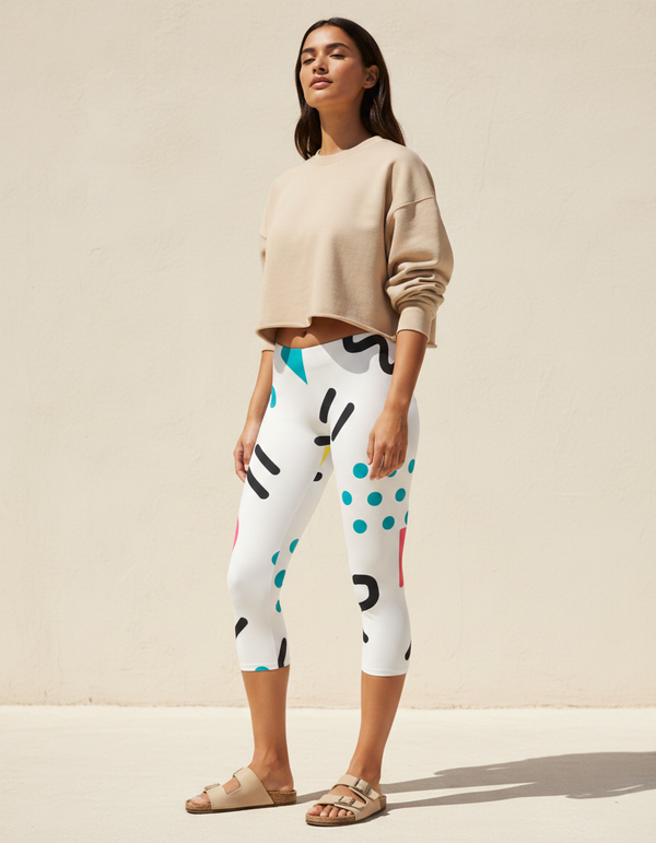 Mingle Capri Leggings Capri Leggings — Dripper