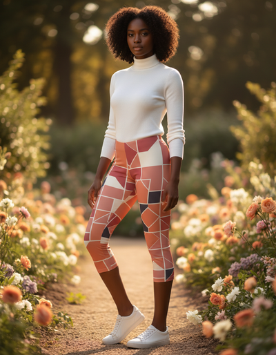 Kaleidoscope Capri Leggings capri leggings