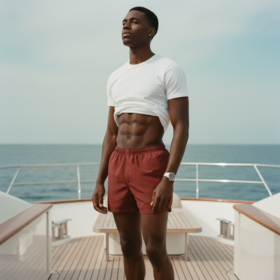 Cordovan Men's Swim Trunks swim trunks